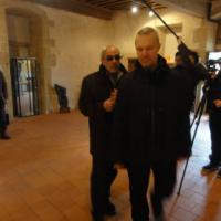 Tournage d'une scène d'un film d'animation par les élèves de Carnot pour le festival Ciné Court Animé 2017